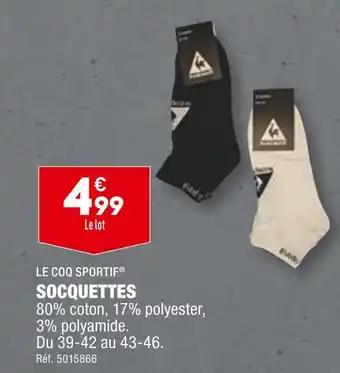 LE COQ SPORTIF SOCQUETTES