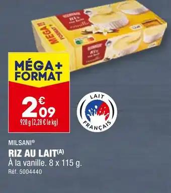 MILSANI RIZ AU LAIT