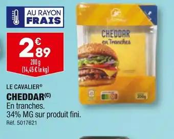 LE CAVALIER CHEDDAR