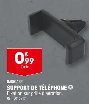 IMDICAR SUPPORT DE TÉLÉPHONE
