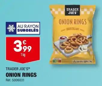 TRADER JOE’S ONION RINGS