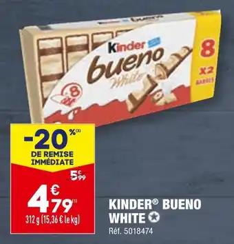 KINDER KINDER BUENO WHITE