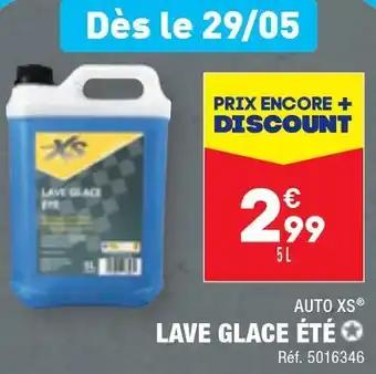 AUTO XS LAVE GLACE ÉTÉ