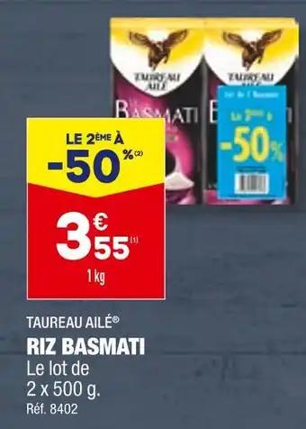TAUREAU AILÉ RIZ BASMATI