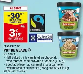 BEN&JERRY’S POT DE GLACE