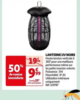 LANTERNE UV NOIRE