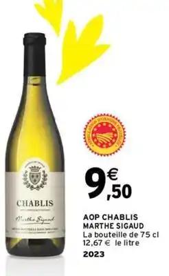 Chablis - aop marthe sigaud