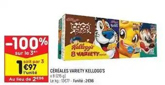 Kellogg's - céréales variety