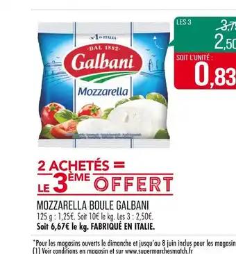 GALBANI MOZZARELLA BOULE