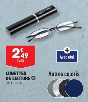 LUNETTES DE LECTURE