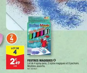 FEUTRES MAGIQUES