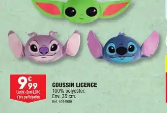 COUSSIN LICENCE
