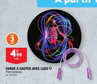CORDE À SAUTER AVEC LEDS