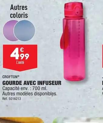 GOURDE AVEC INFUSEUR