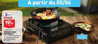 RÉCHAUD À GAZ PORTABLE