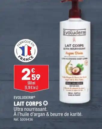 LAIT CORPS