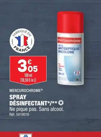 SPRAY DÉSINFECTANT