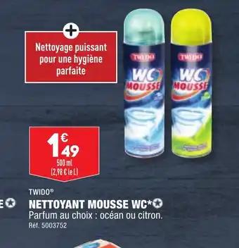 NETTOYANT MOUSSE WC
