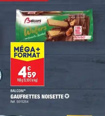 GAUFRETTES NOISETTE