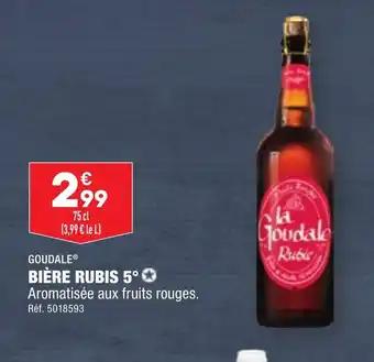 BIÈRE RUBIS 5°
