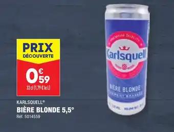 BIÈRE BLONDE 5,5°