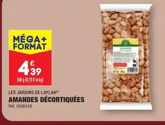 AMANDES DÉCORTIQUÉES