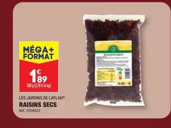RAISINS SECS