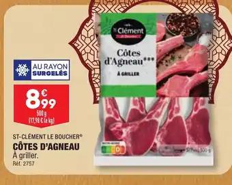 CÔTES D'AGNEAU