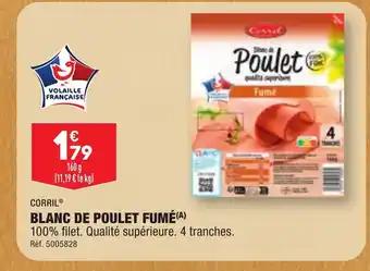 BLANC DE POULET FUMÉ (A)
