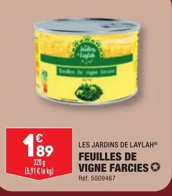 FEUILLES DE VIGNE FARCIES