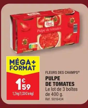 PULPE DE TOMATES