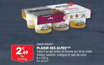 PLAISIR DES ALPES