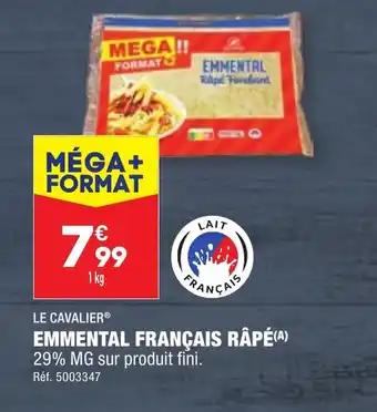 EMMENTAL FRANÇAIS RAPÉ