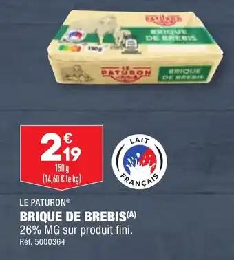 BRIQUE DE BREBIS