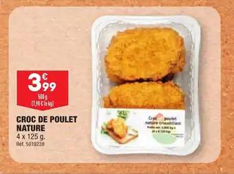 CROC DE POULET NATURE