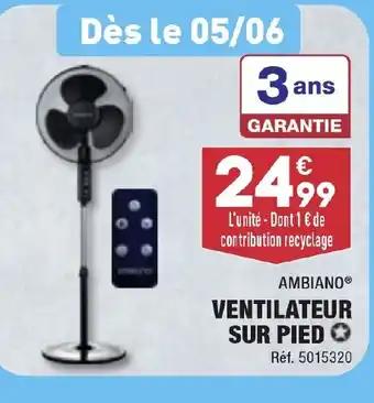 VENTILATEUR SUR PIED ✪