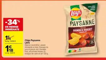 Chips Paysanne LAYS