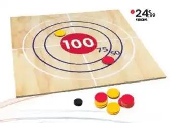 Jeu du palet en bois