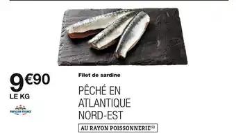 PAVILLON FRANCE Filet de sardine