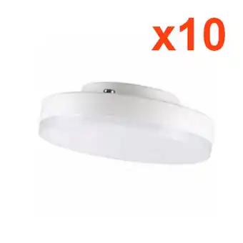 Ampoule LED GX53 7W SLIM (Pack de 10) - Blanc Neutre 4000K - 5500K - SILAMP