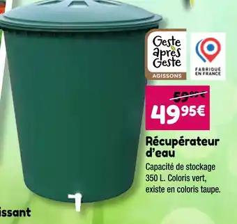 Récupérateur d’eau