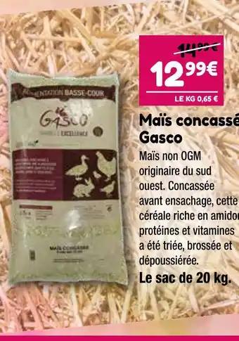 Gasco Maïs concassé