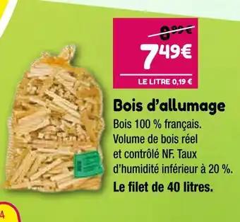 Bois d’allumage