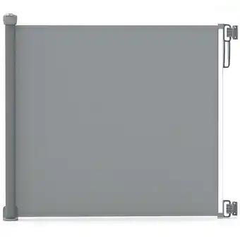 VOUNOT Barrière de Sécurité retractable 180cm gris