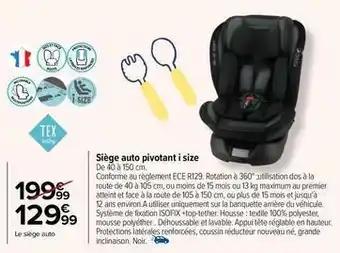 Siège auto