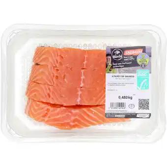 4 pavés de saumon ASC FILIÈRE QUALITÉ CARREFOUR