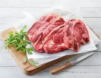 Viande bovine : basse côte** avec os à griller (f)