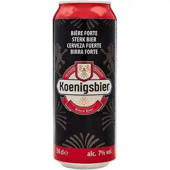 KOENIGSBIER Bière Blonde Forte