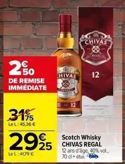 Chivas regal - scotch whisky