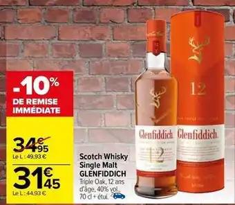 Glenfiddich - scotch whisky single malt